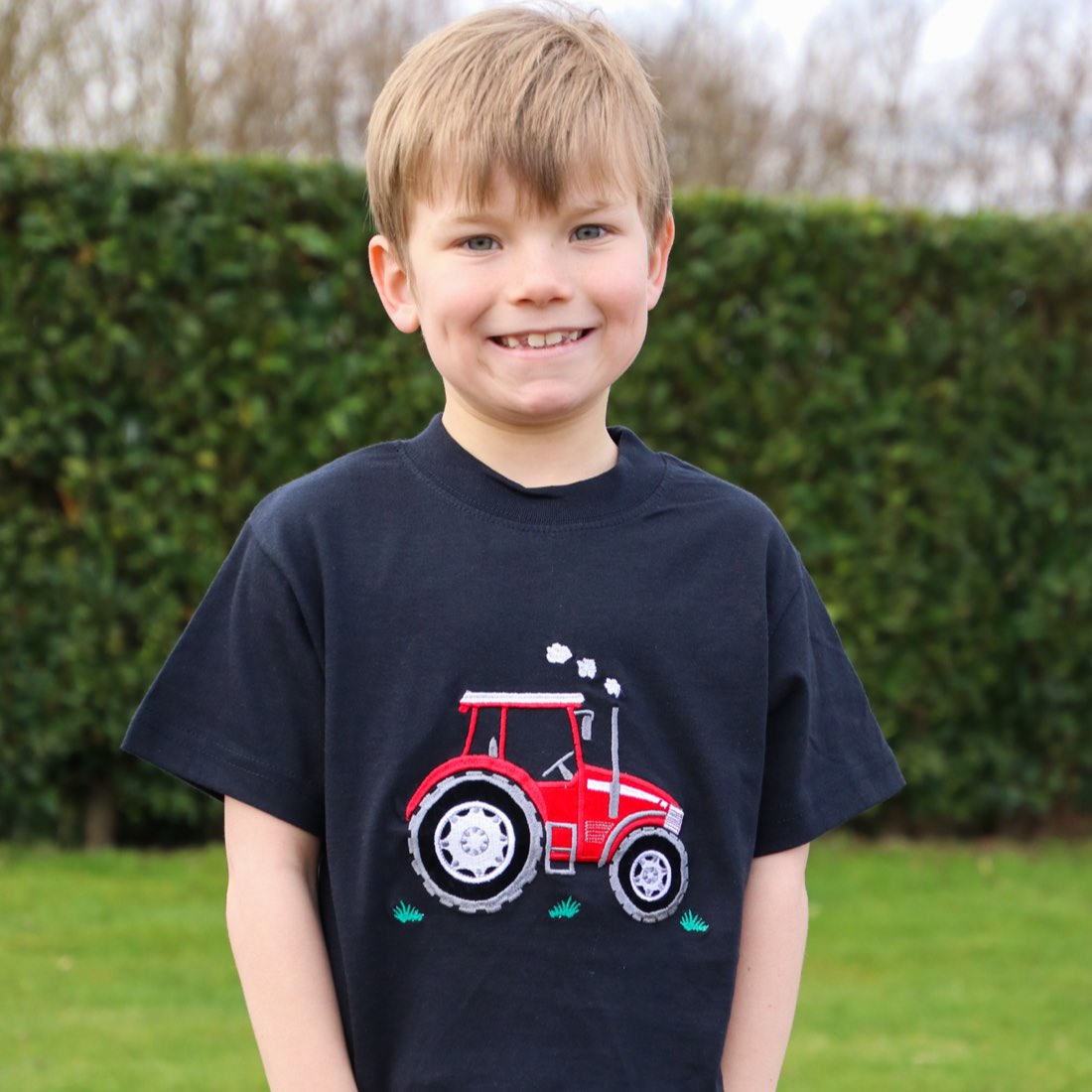 British Country Clothing Big Red Tractor